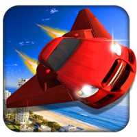 Flying Car Air Racing Stunt 3D