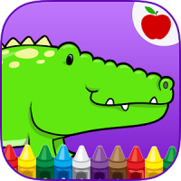 Reptiles Kids Coloring Game