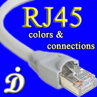 RJ45 Cable Colors Connections