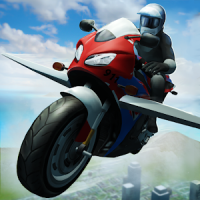 Flying Police Bike Simulator