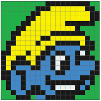 CFCross Link-a-Pix colored puzzles