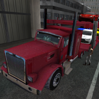 3D 자동차 수송 트럭 시뮬레이션