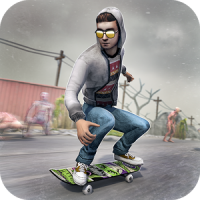 Skateboard Pro Zombie Run 3D