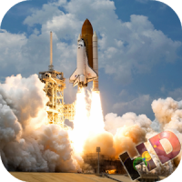 Space Rocket Video Wallpaper