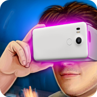 Glass Virtual Reality 3D-Witz