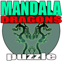 Puzzle Mandala Dragon