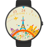 Travel the world Watch Face