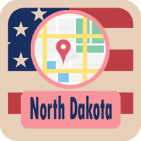 USA North Dakota Maps