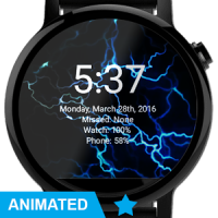 Electric Energy Watch Face