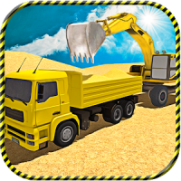 Excavadora sand truck sim 2017