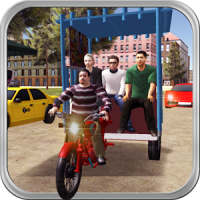 City Chingchi Auto Rickshaw 3D