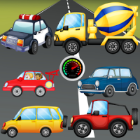 Puzzle für Kleinkinder Autos