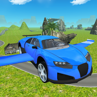 Flying SuperSport Car Sim 3D