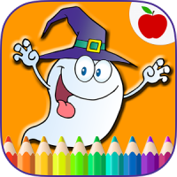 Happy Halloween Coloring Book Game