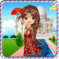 Indische Prinzessin dressup