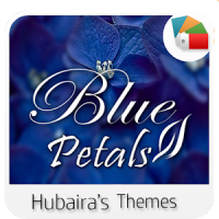 XPERIA™ THEME- Blue Petals