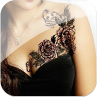Butterfly Flower Tattoo Designs Images