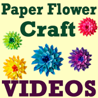 DIY Paper Flower Craft VIDEOs