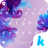 Diffusion Purple Keyboard Theme