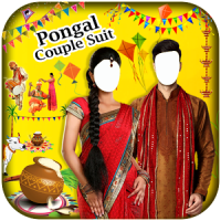 Pongal Couple Photo Suit