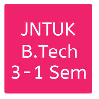 JNTUK B.Tech 3-1 Sem Papers