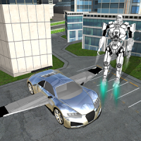 Flying Robot Car Simulator