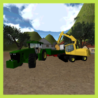 Tracteur Simulateur 3D: Sable