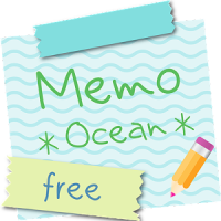 Sticky Memo Notepad *Ocean* Free