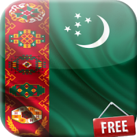 Flag of Turkmenistan Live Wallpaper