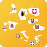 European Country's Region Info and Quiz