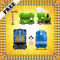 Toy Train Puzzles for Toddlers - Kids Train Game