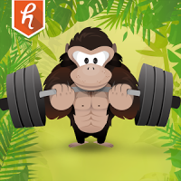 Gorilla Weight Lifting: Strong