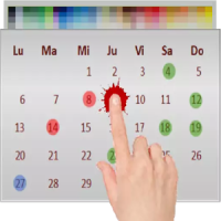 Calendario Paint