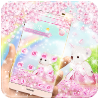 Pink Bear Flower Theme