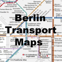 베를린 지하철 트램 맵