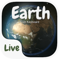 Earth Rotating Live Keyboard