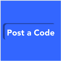 Post a Code Promo Code Sharing