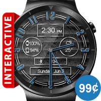 Polished Style HD Watch Face & Clock Widget