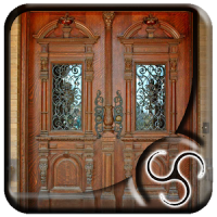 Modern Wooden Carving Door