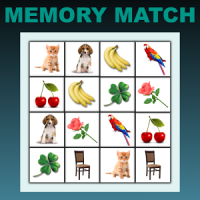 Brain game. Picture Match.