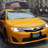 verrückt Taxi Treiber 3D