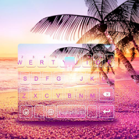 Sunsetbeach Tema de teclado