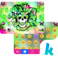 Joker Emoji Keyboard Theme