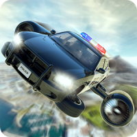 Flying Police Car Training