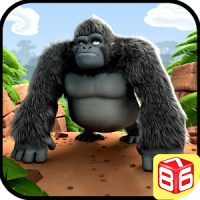 Gorilla Run - Джунгли game