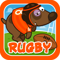 Klatsch der Hund Rugby