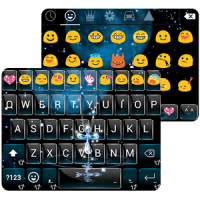 Shining Cross Emoji Keyboard