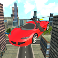 New York Flying Helicopter Car
