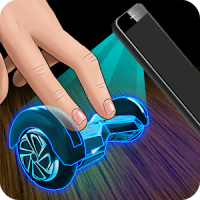 Hologram Hoverboard Simulator