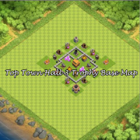 Top Town Hall 3 Trophy BaseMap